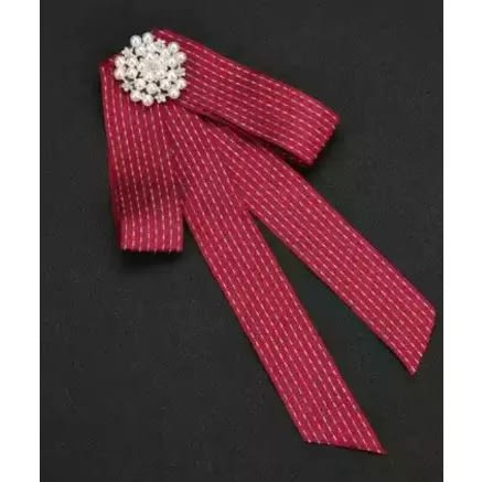 Men Brooch - Red