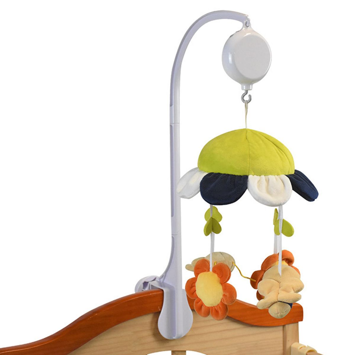 Adjustable Baby Crib Bed Bell Toys Holder Arm Bracket Hanging Bracket