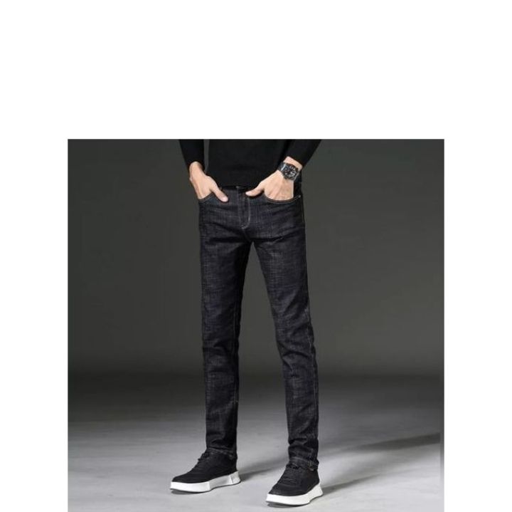 Quality Stone Black Denim Jeans For Men
