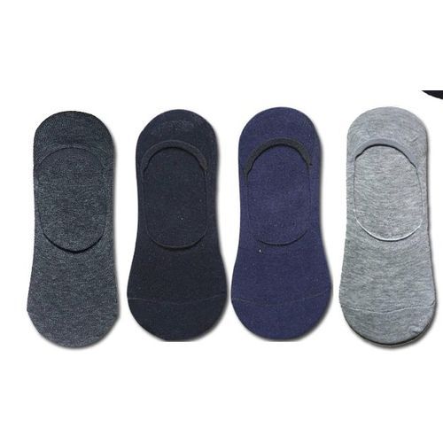4Pairs Sneakers & Loafers Invisible Socks For Men