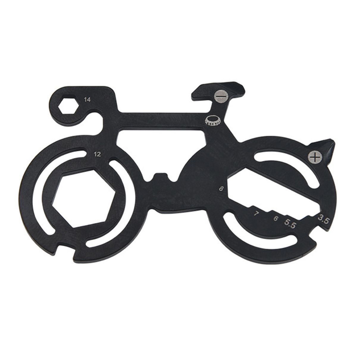 Multi Tool Tools Card Bike-Shape Bike Function Repair