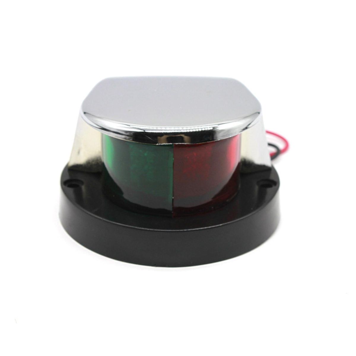Yacht Light Red Green Signal Navigation Light Silver