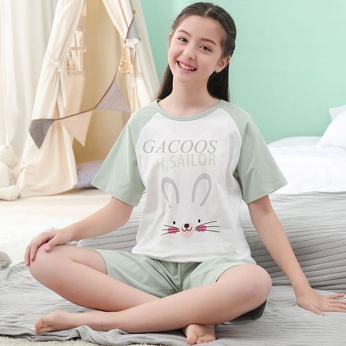 Teenage Girl Pajamas New Summer For 21216_3-4T (100-110cm)