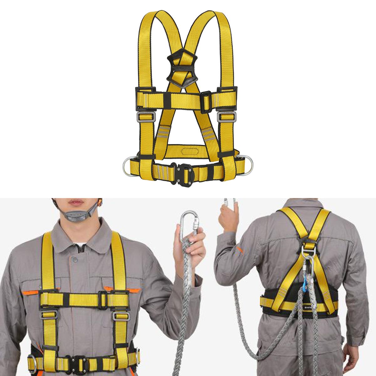 Climbing Harness Safety Chest Belt Tree Climbing Single Safety Belt