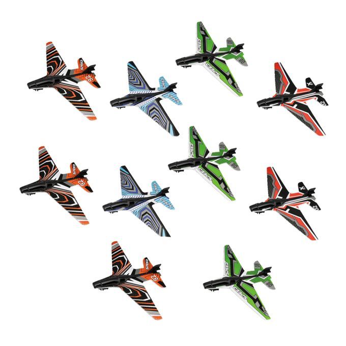 1Set Catapult Airplane Toy Bubble  Toys 10 10 Model Airplane