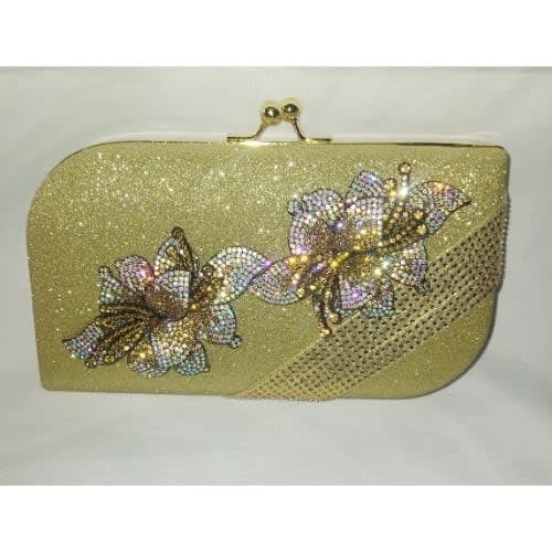 Gold Party Clutch Purse