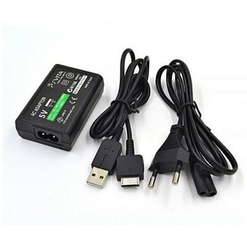 PS Vita Charger/Adaptor-Black