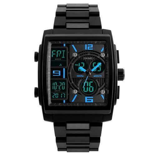 Men Watche 5ATM Fashion Casual Digital Wristwatche