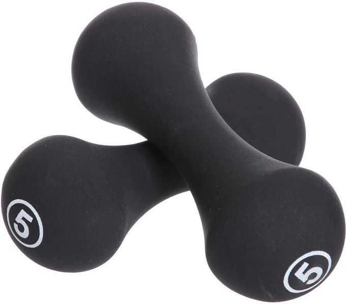 5kg(x2) Neoprene Dumbells Set(10kg Total)