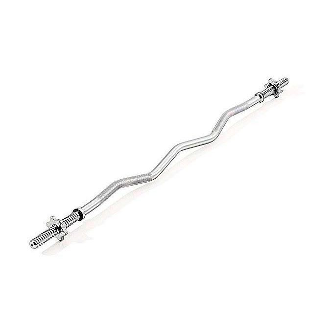 Barbell Zig-Zag Bar Rod For Weight Plate
