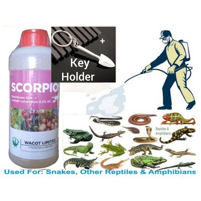 1L- Snake-Reptile Repellent Fumigation Chemical + Key Holder