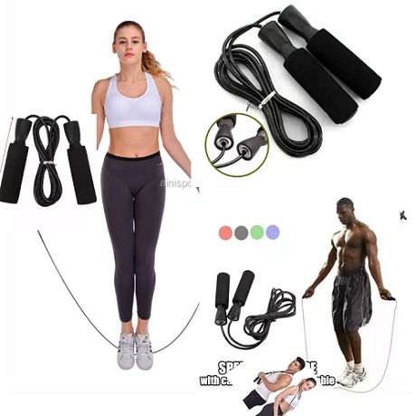 Skipping Rope With Thickened Anti-slip Foam For Flat Tummy