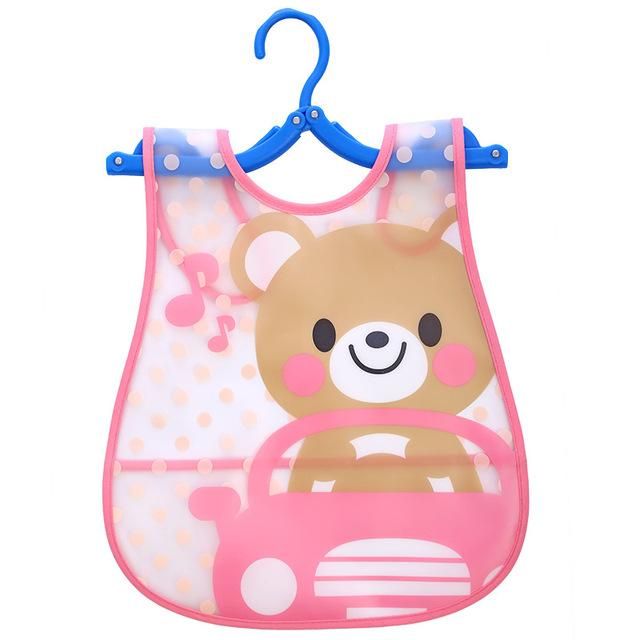 2PCS Adjustable Baby Bibs