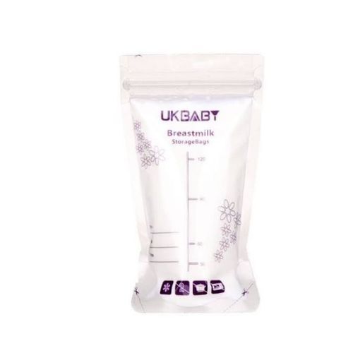 Breast Milk Storage Nylon Ziplock Bags Container 30Pcs