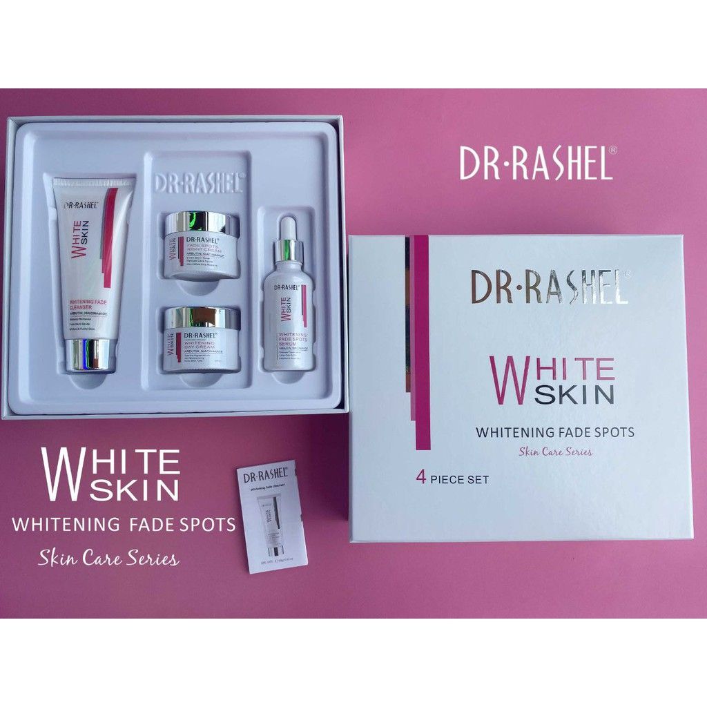 4 Piece Set: Day Cream, Night Cream, Serum And Cleanser∆