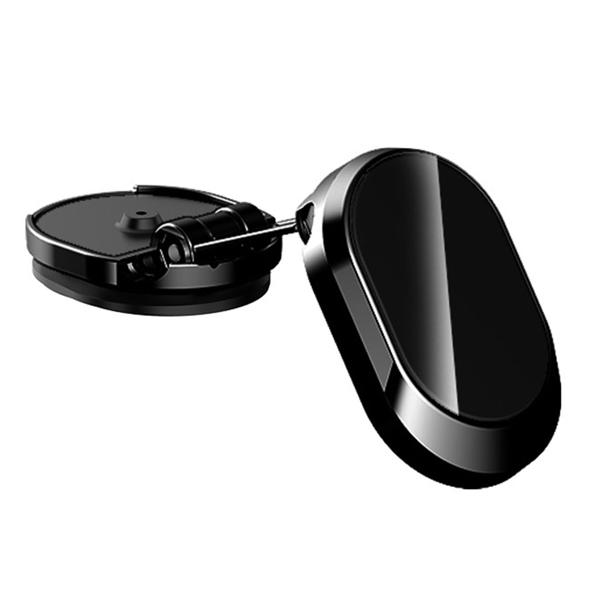 Phone Mount Magnet Suction Car Cell Phone Holder Black