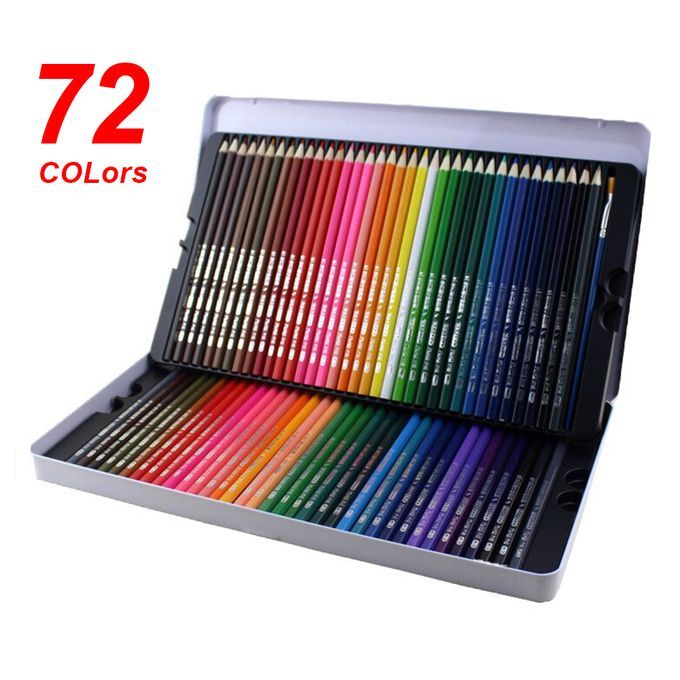 Professional 72 Colored Pencils Set Pre-Sharpened