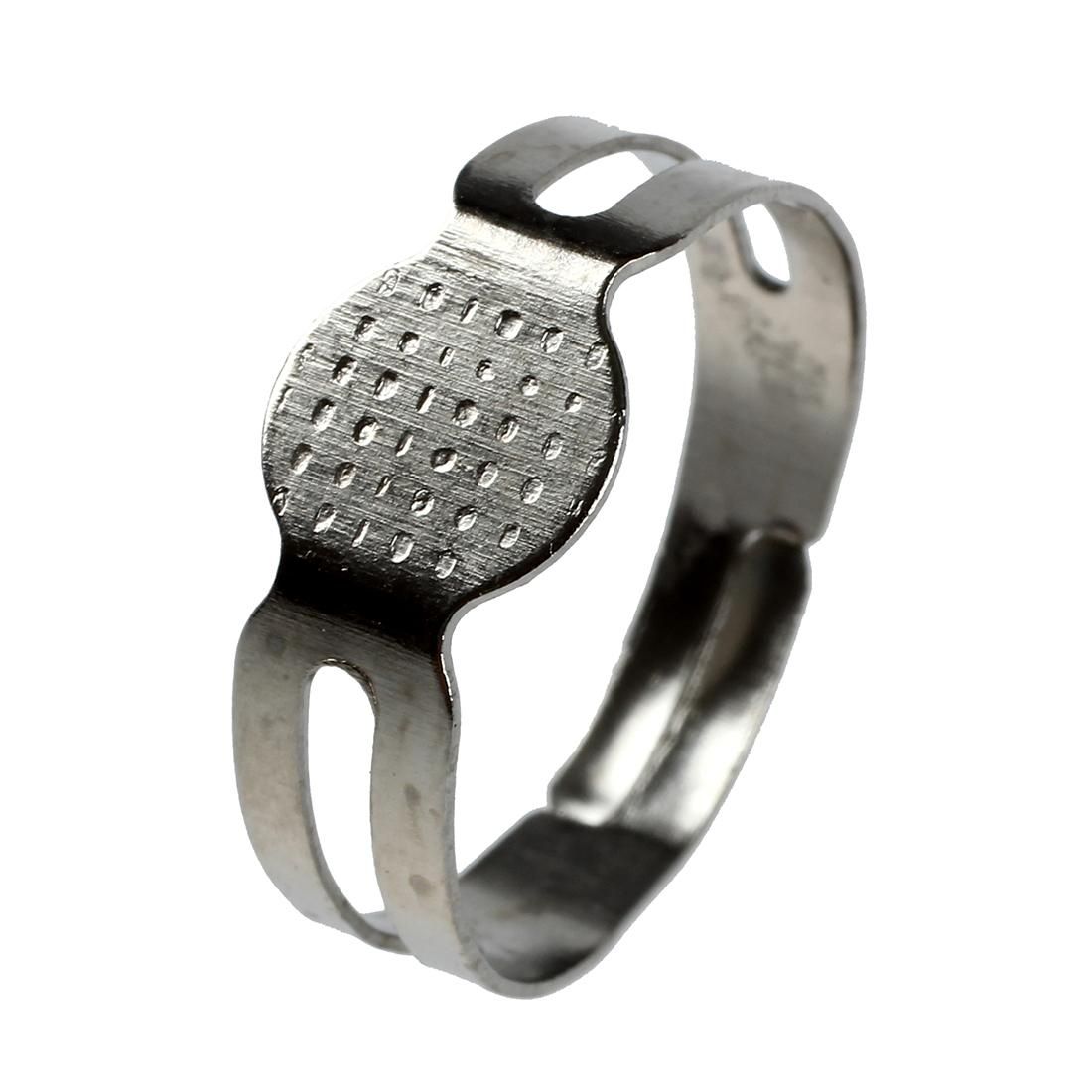 20 pcs Clay shelf adjustable silver rings support