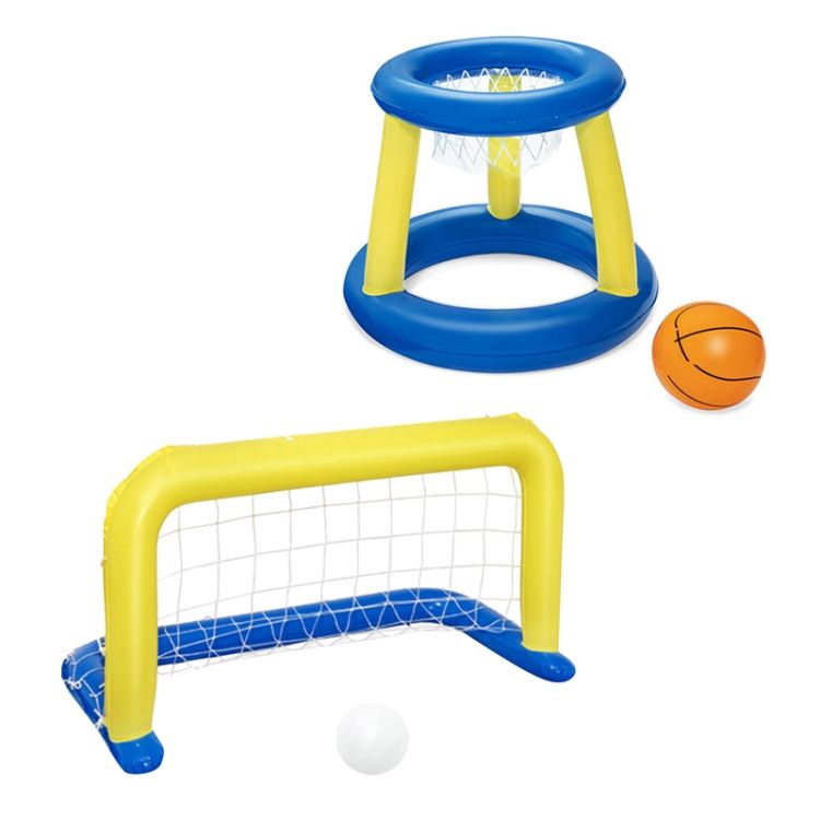 Inflated Water Ball Toy, Style: 2 In 1 Set  + 2 Balls