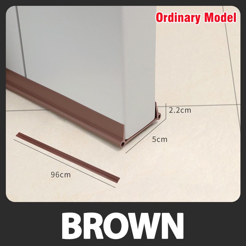 Waterproof PVC Door Gap Bottom Sealing Strip Draught Excluder Stopper Under