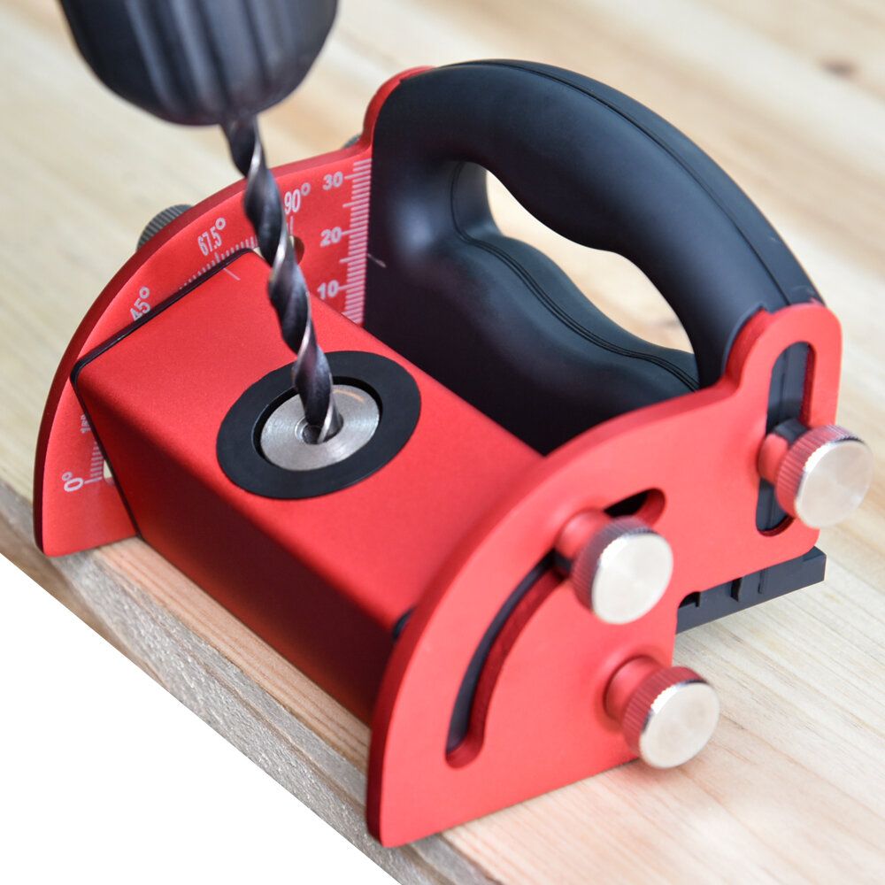 Aluminum Alloy Woodworking Pocket Hole Jig Oblique Hole