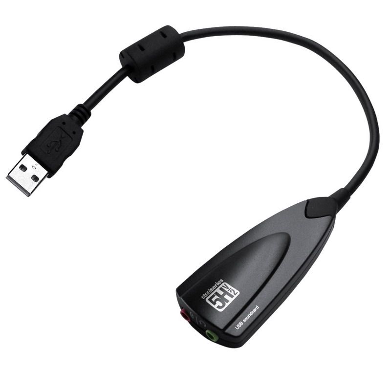Steel Series 5H V2 USB 7.1 Channel Sound Adapter