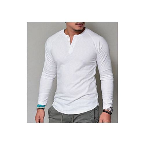 Men's Fashion Cotton Long Sleeve