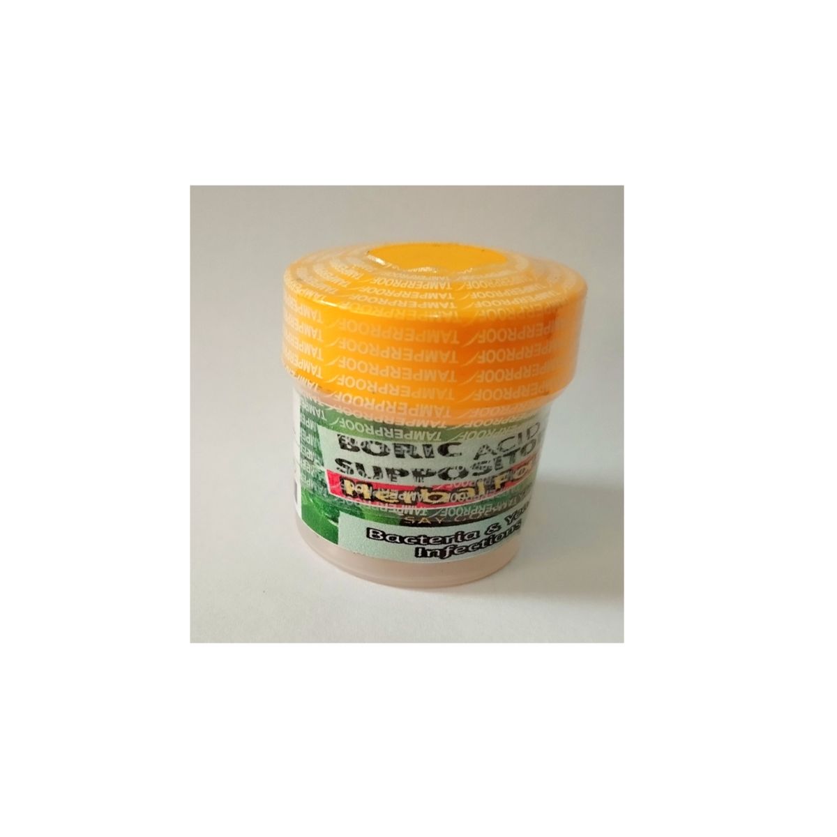 BORIC ACID NATURAL HERBAL VAGINAL SUPPOSITORIES