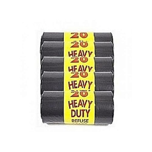 5 Rolls Heavy Duty Trash/ Refuse/Waste Bin Nylon