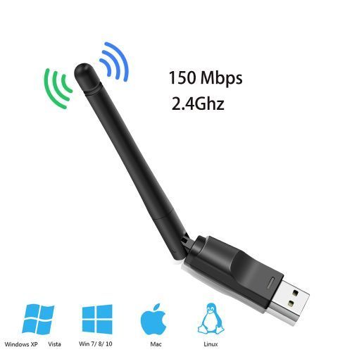 USB WIFI Adapter MT7601 150Mbps Wifi Stick Rotating Antenna