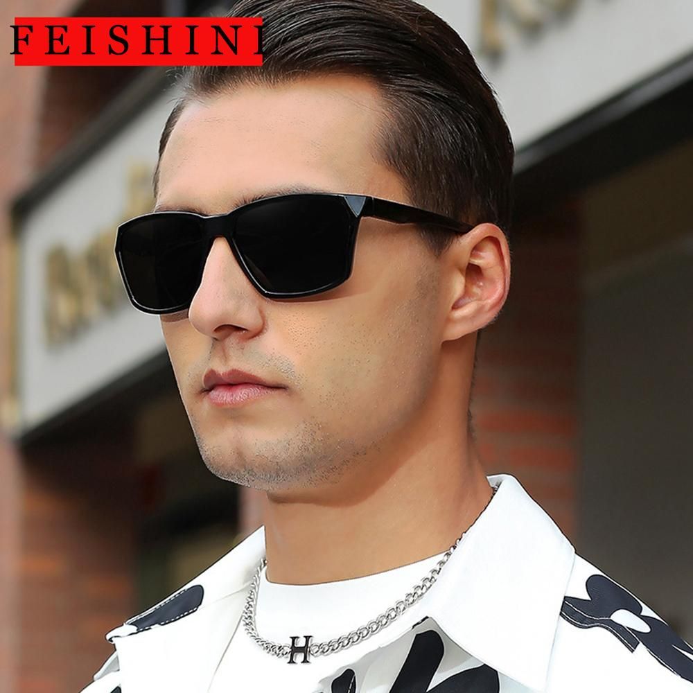 FEISHINI Polarized Fishing Glasses Men's Sunglasses Outdoor Sports Goggles Camping Hiking Driving Eyewear UVA Sun Glasses Women