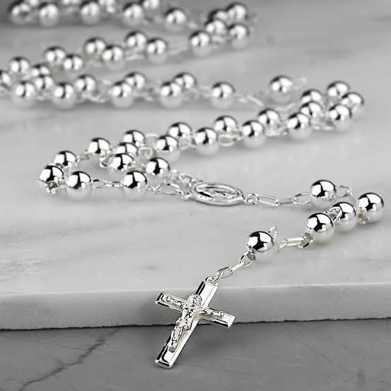 Rosery Necklace  (silver)