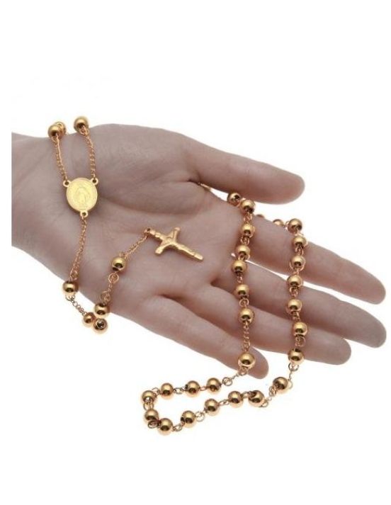 Rosery Necklace  (gold )