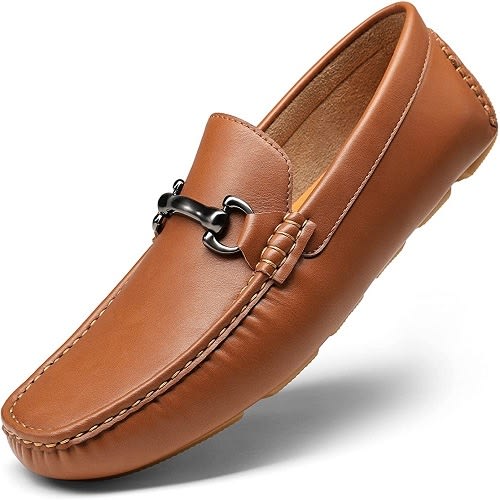 Brown Leather Plain Shoe