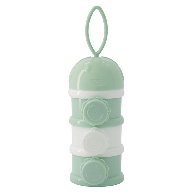 Milk Formula Triple Stacking Portable Dispenser Mint