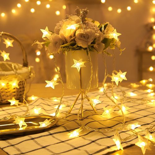 LED Star Lights Garden Fairy String Battery Micro Wedding Party Bedroom