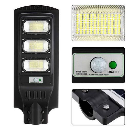580W Solar Street Light With Remote Control (3 Eyes)