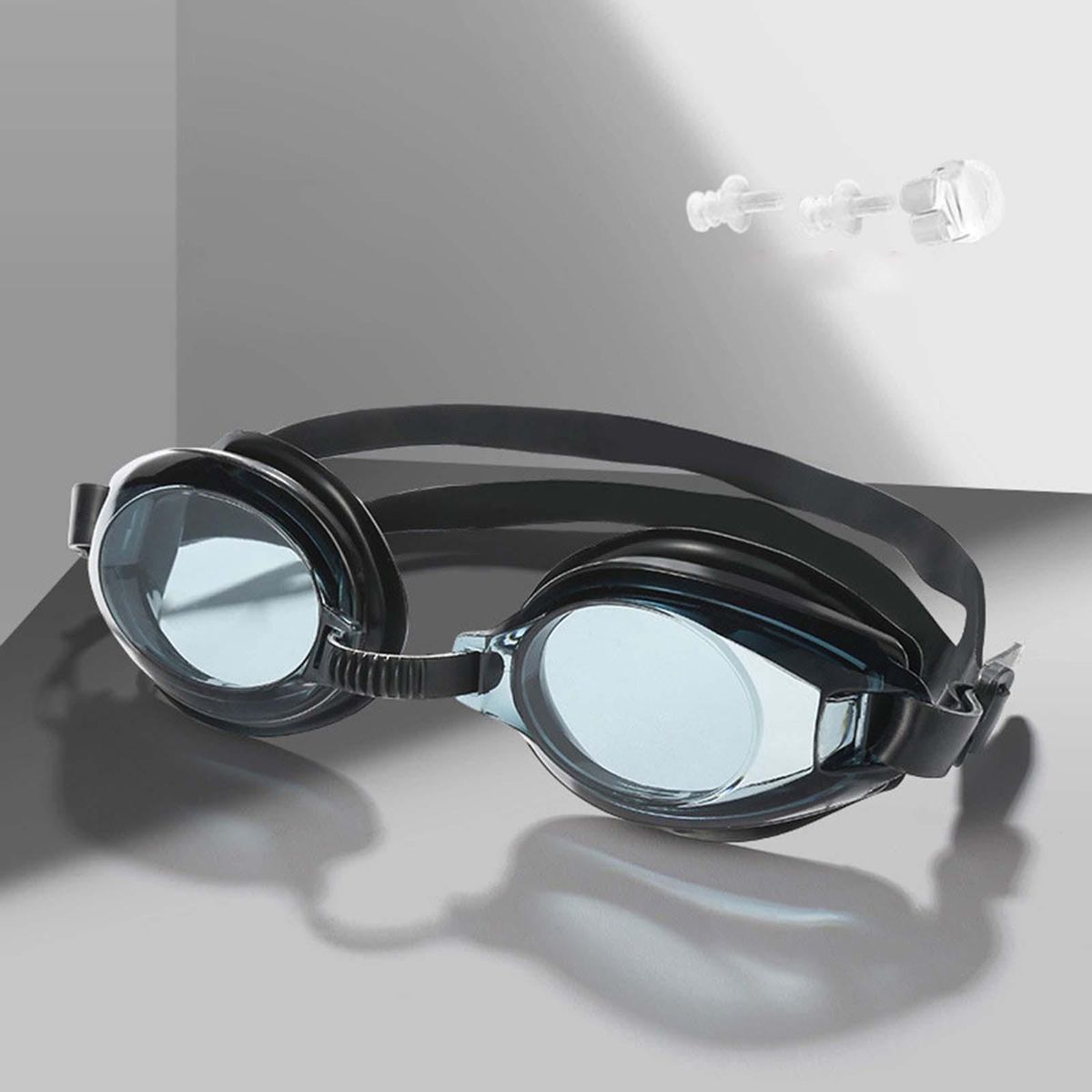 Swimming Goggles Adult Soft Silicone Strap Comfortable
