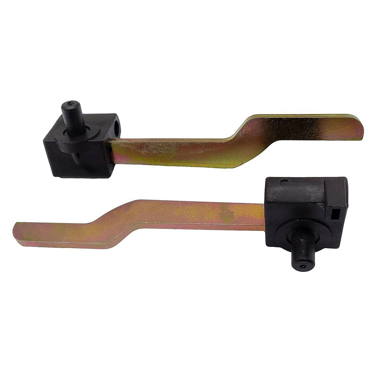 Pair Convertible Top Lock Latch Lever Repair Kit Left and Right Replacement for E46 2000-2006 Convertible Models