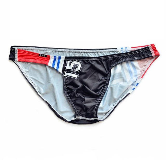 Swimming Trunks Ice Silk Briefs Super Thin Transparent Underwear