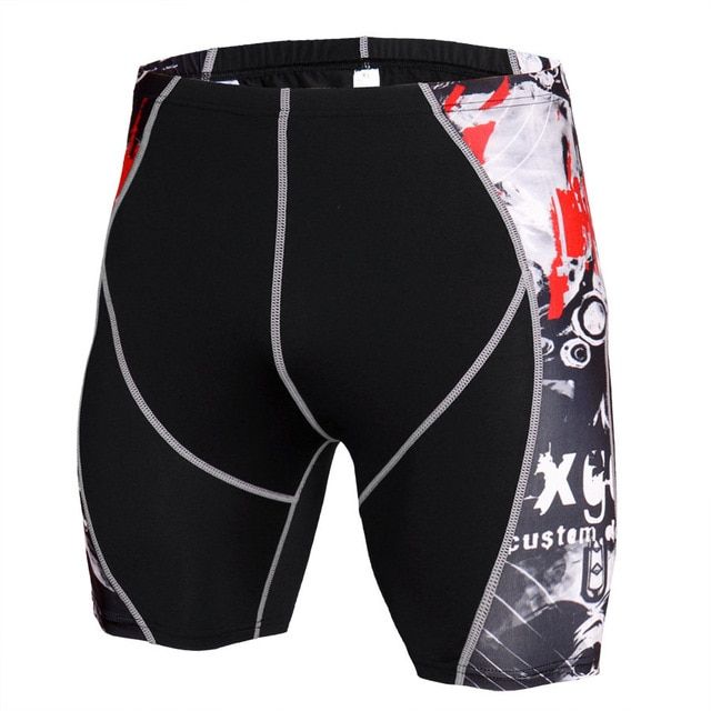 Men Swimwear Mens Swim Trunks Shark Skin Swim