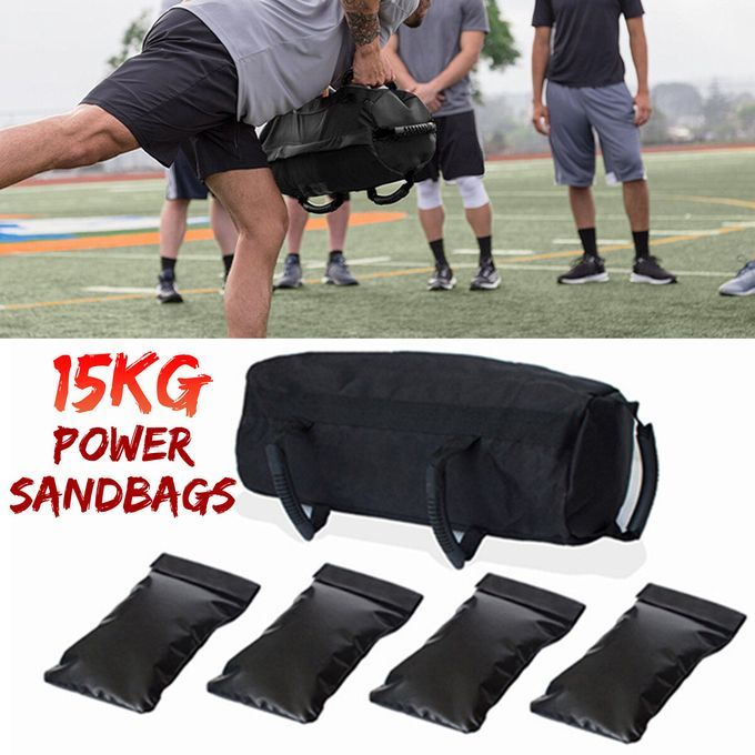 15KG Weightlifting 48x20cm Strength Training Power S