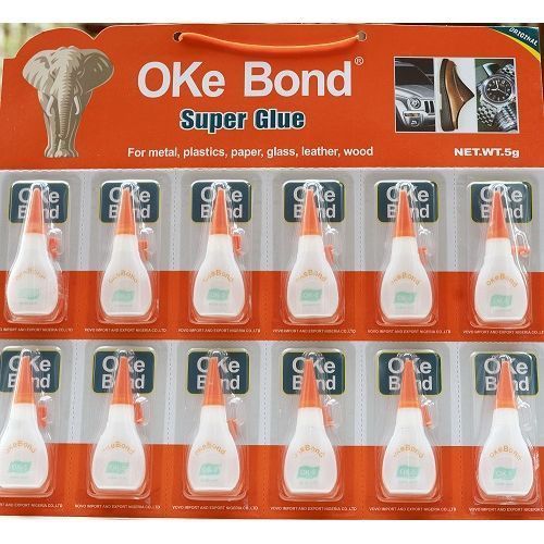 OKE BOND Super Glue,6pieces