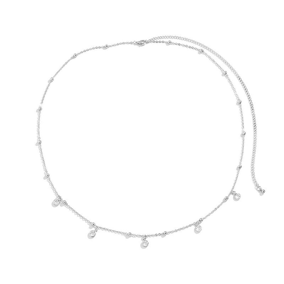 Belly Belt Chains Sexy Belt Belly Waist Women Silver