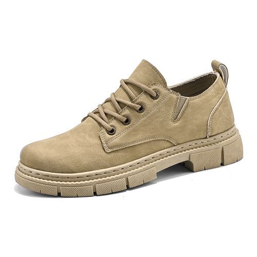 Men Ankle Boots Casual Work Shoes Retro Martin Boots