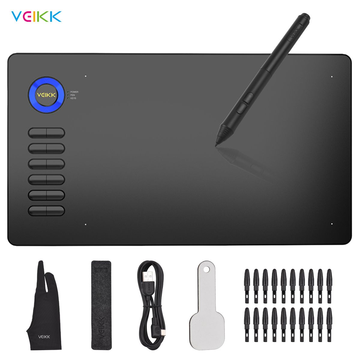 Professional Graphics Tablet Drawing Pad - A15 10x6Inch