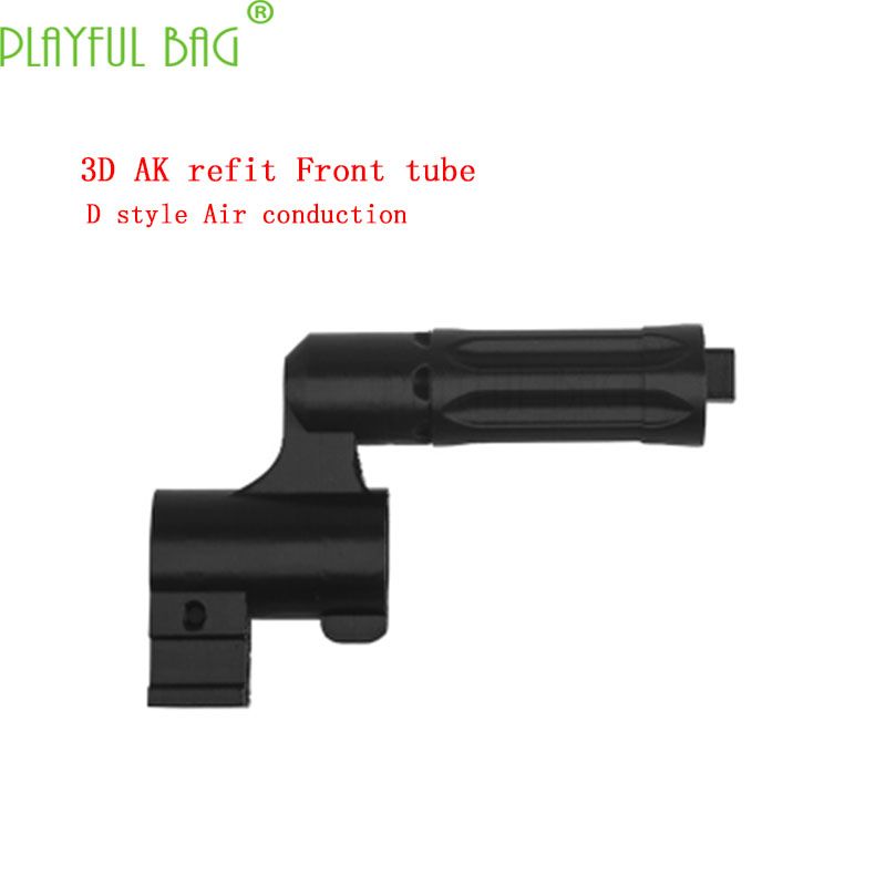 Outdoor Activity CS  (AK) Front Tube Of Toy Water Bullet Gun Refitting Parts No. 105 [3D Printing] Fire Cap Silencer QJ46