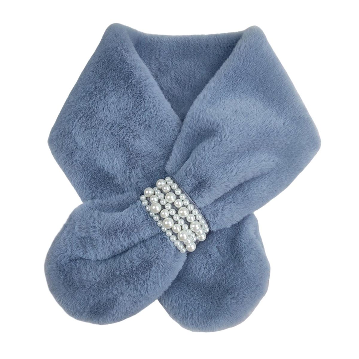 Neck Warmer Autumn Winter Women Neck Warmer Collar Scarf Grey