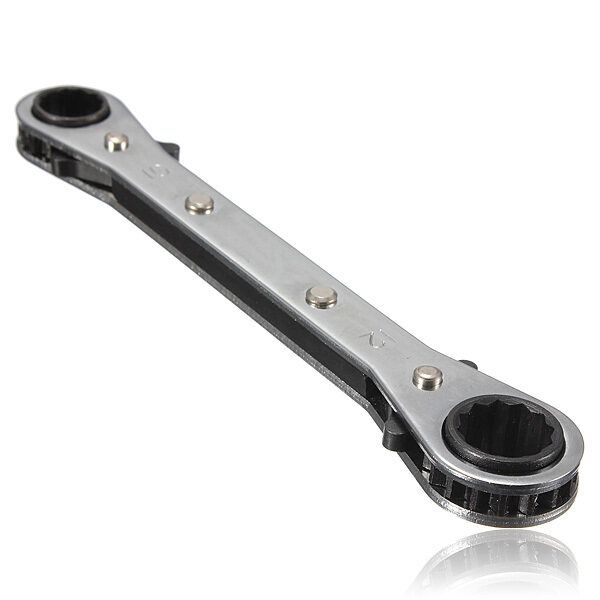 Ring Ratchet Spanner Wrench Set Repair Tools Metric 6mm X 8mm 10x12