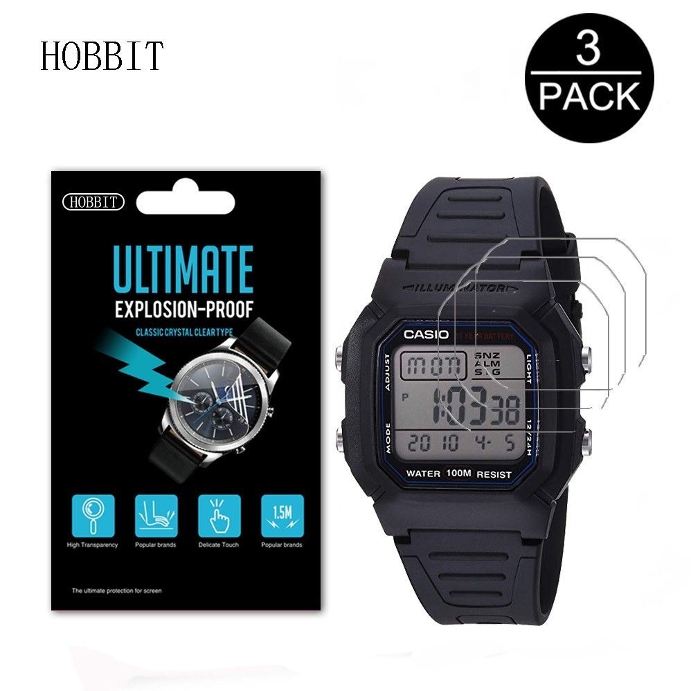 For Casio W800h-1av Nano Explosion-Proof Screen Protector